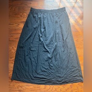 Pure Energy Black A-Line Skirt Size 1X